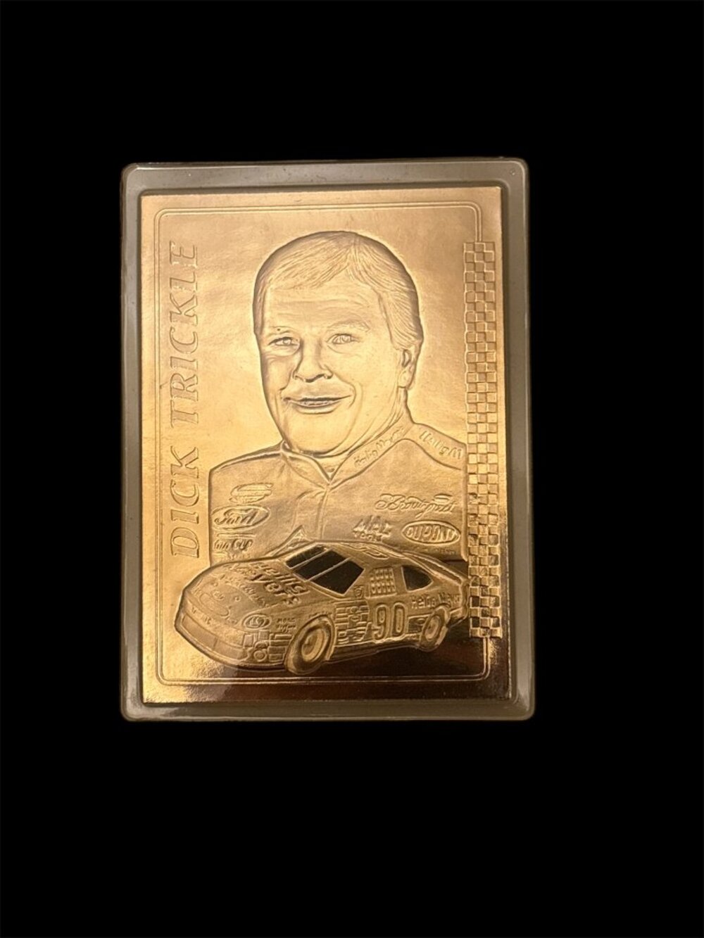 Dick Trickle 90 Ford NASCAR Racing Collectible Card